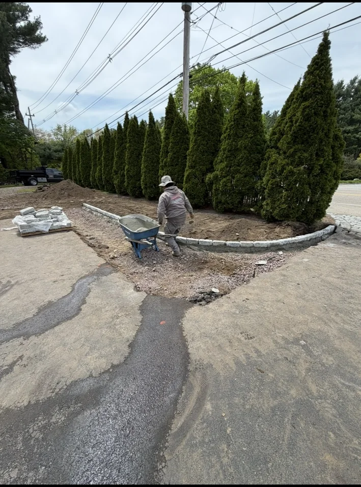 Landscaping project